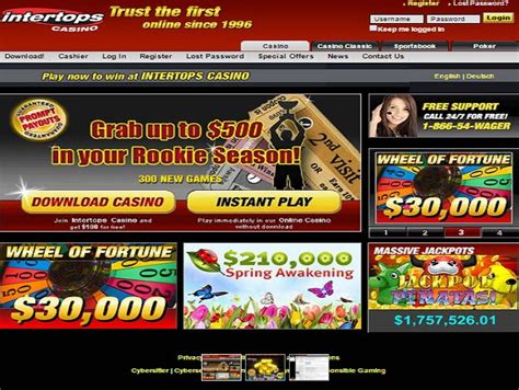 intertops casino no deposit bonus new player
